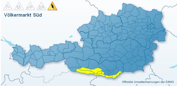 Wetter wird unbeständig