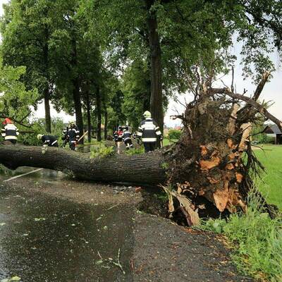 Schwere Unwetter in Österreich