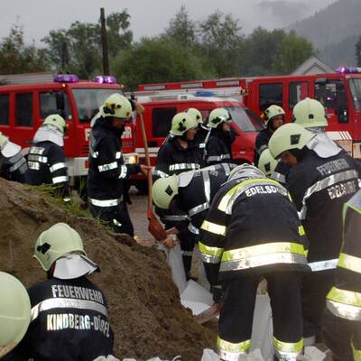 Unwetter überrollen Österreich