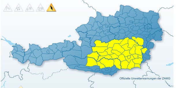 Kein richtiges Badewetter am Wochenende
