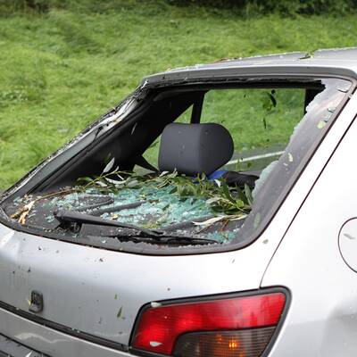 Unwetter in Ostösterreich