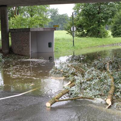 Unwetter in Ostösterreich