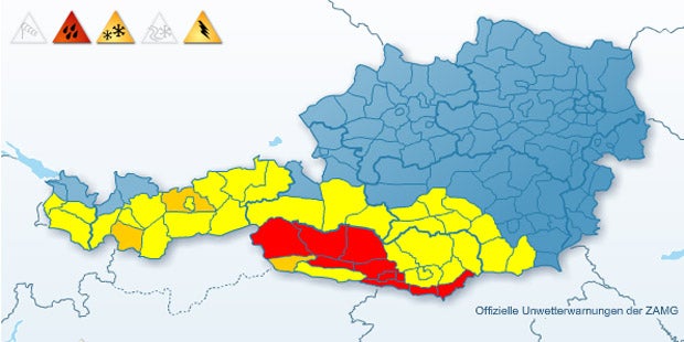 Wetter-Crash sorgt für Chaos