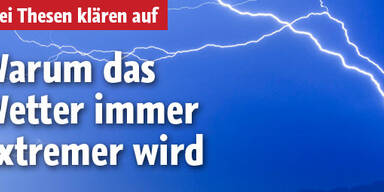 Unwetter werden immer extremer