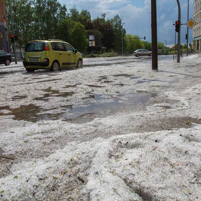 Unwetter in Nürburg
