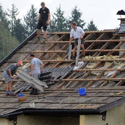 Heftige Unwetter in Salzburg