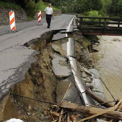 Unwetter in der Steiermark