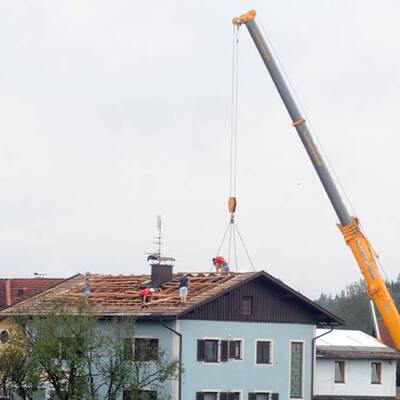 Heftige Unwetter in Salzburg