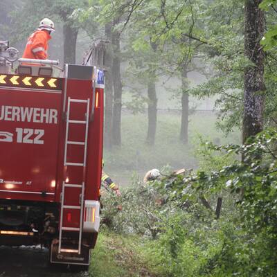 Unwetter in Ostösterreich