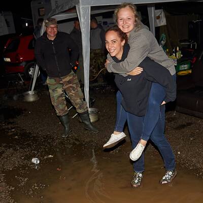 Unwetter in Nürburg