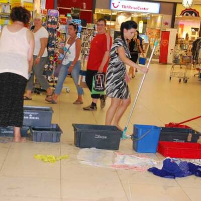 Heftige Unwetter in Leoben