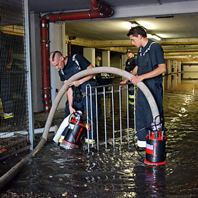 Schwere Unwetter über Ostösterreich