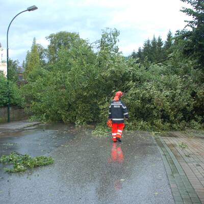 Wieder Unwetter in Österreich