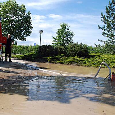 Schwere Unwetter über Ostösterreich