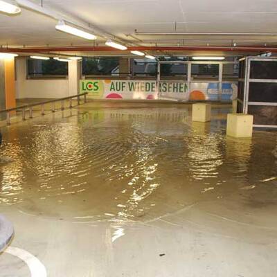 Heftige Unwetter in Leoben