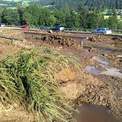 Unwetter in Österreich