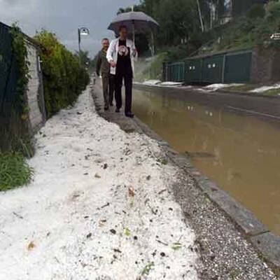 Unwetter in Österreich