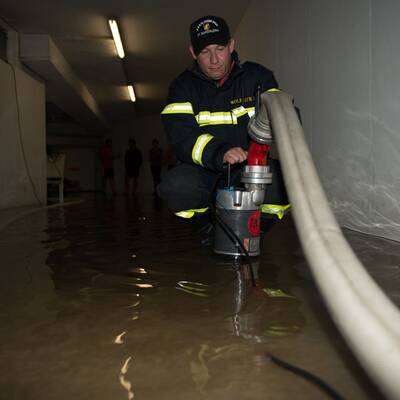 Feuerwehr-Einsatz in Oberwang (Bezirk Vöcklabruck) 