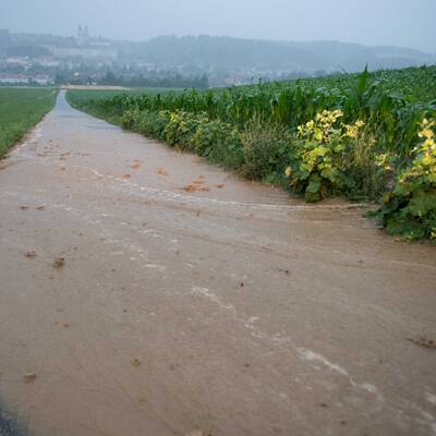 Feuerwehr-Einsatz in Oberwang (Bezirk Vöcklabruck) 