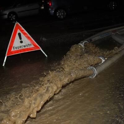 Feuerwehr-Einsatz in Oberwang (Bezirk Vöcklabruck) 