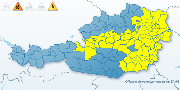 Unwetter: Österreich unter Wasser