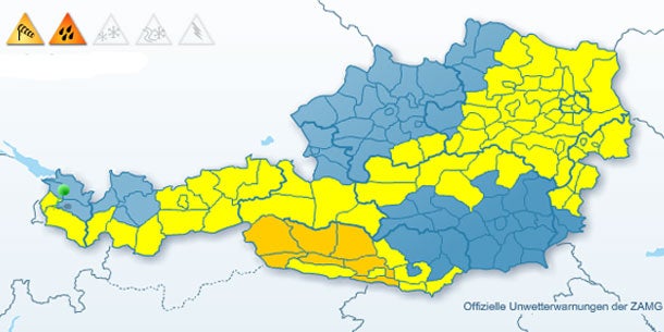 Jetzt steigt die Unwetter-Gefahr wieder
