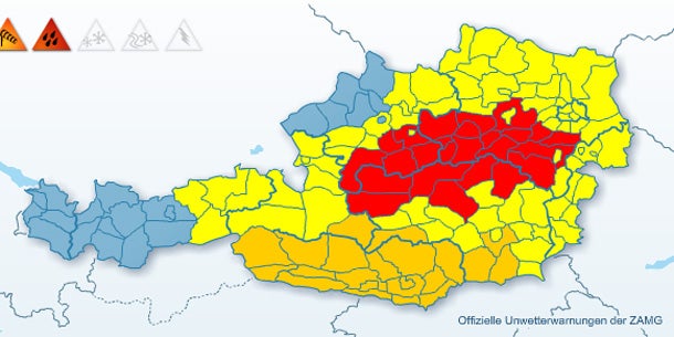 Dauerregen bringt Hochwasser