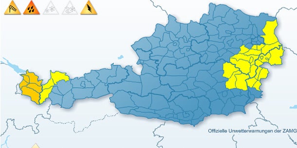 Es schüttet bis zu 70 Liter