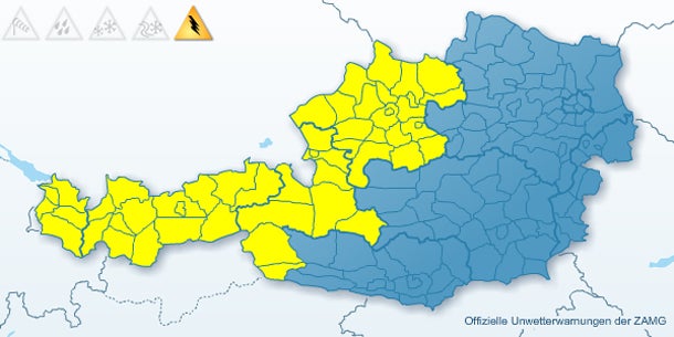 Glut-Hitze hat Österreich im Griff