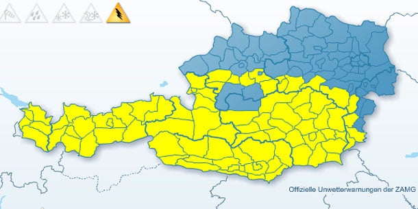 Nach Hitze: Heftige Gewitter im Westen