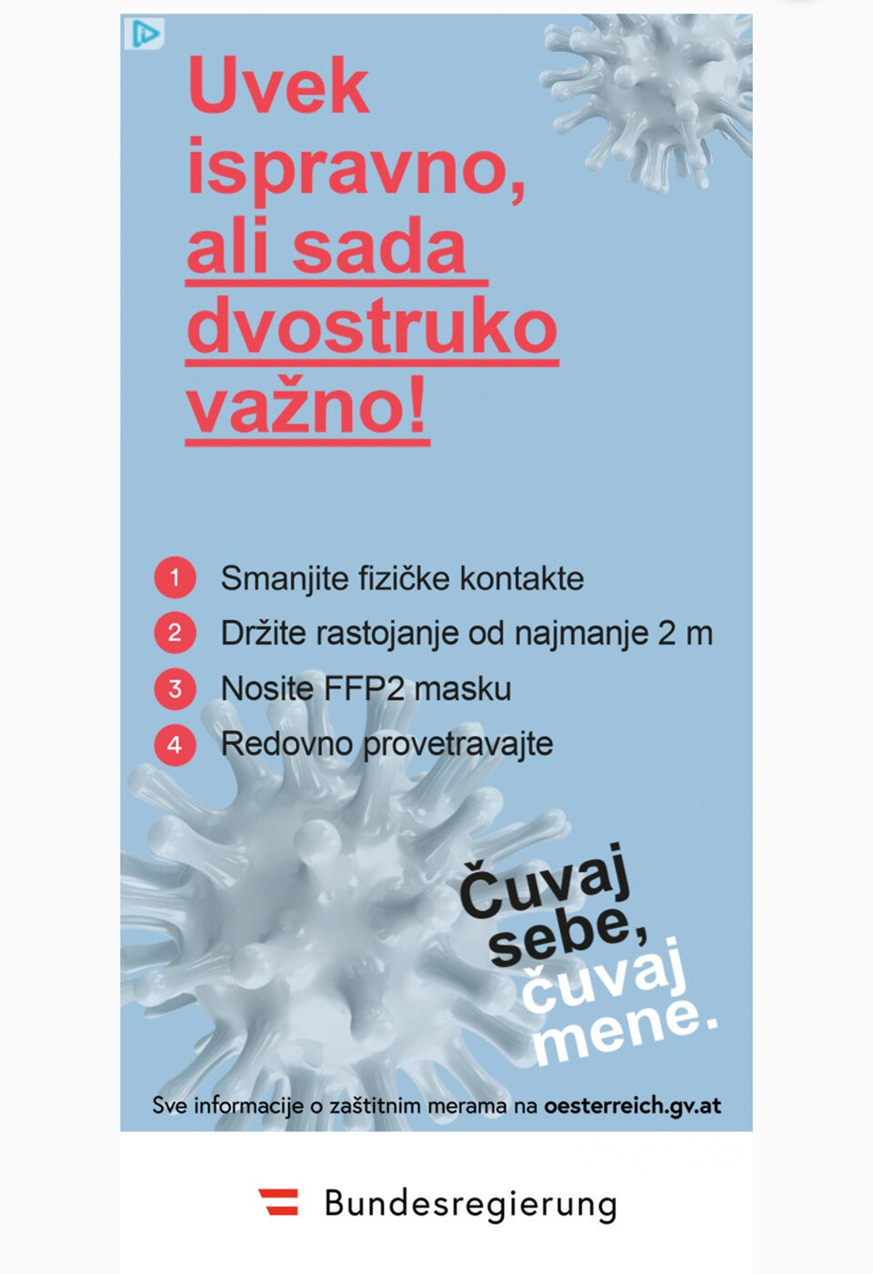 Regierung wirbt auf Serbisch auf unzensuriert.at