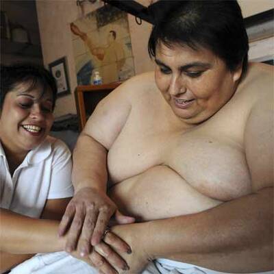 Der dickste Mann der Welt feiert Geburtstag