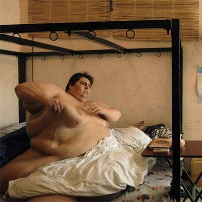 Der dickste Mann der Welt feiert Geburtstag