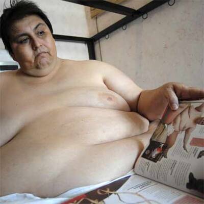 Der dickste Mann der Welt feiert Geburtstag