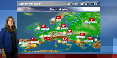 Das Urlaubswetter