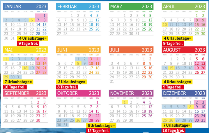 Urlaubskalender