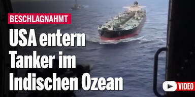 USA entern Tanker im Indischen Ozean