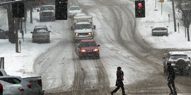Eine Tote im Schneechaos