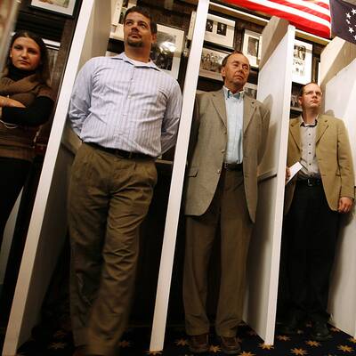 Barack Obama und Bruce Springsteen in Madison / Wisconsin 