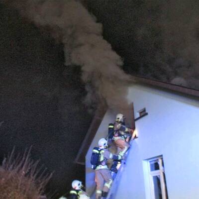 Brand zerstört Wohnhaus
