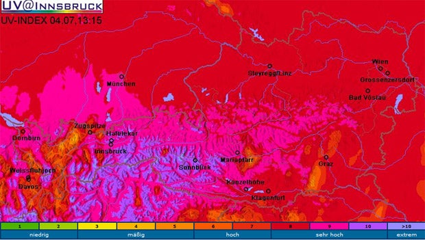Knapp 37 Grad in Wien und Niederösterreich