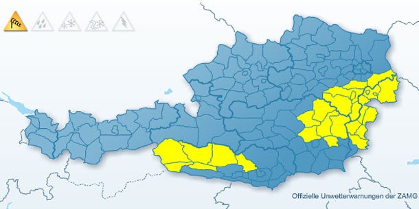 Winter-Alarm: halber Meter Schnee