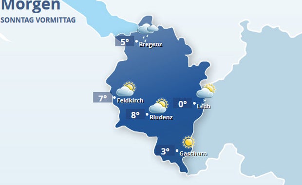 Schnee kommt bis nach Wien