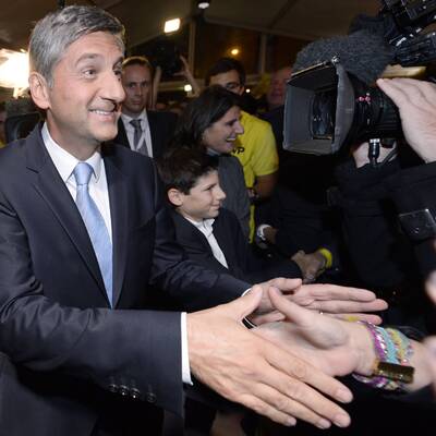 Wahlfeier der ÖVP in Wien 