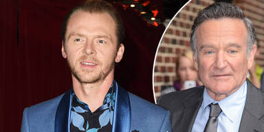Simon Pegg und Robin Williams