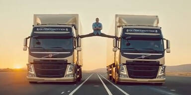 Van Damme begeistert in Volvo-Spot