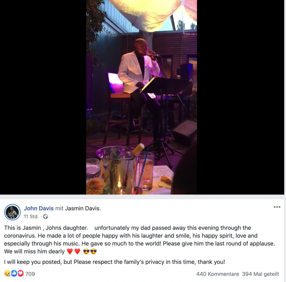 ''Milli Vanilli''-Sänger stirbt an Corona