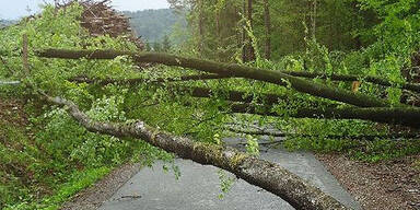 Schwere Unwetter in Österreich 