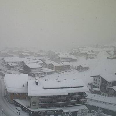 Schnee in Österreich