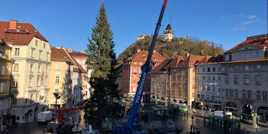 Christbaum Graz 2022